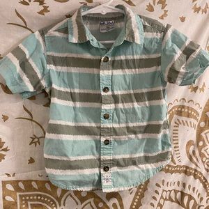 Toddler boys button up dress shirt